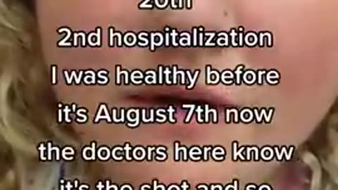 Hospitalized after stroke because of Covid Vaccine