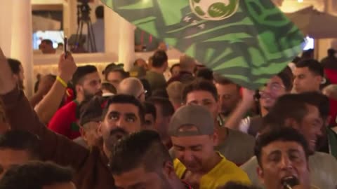 Fans enjoy Qatar World Cup night at Doha's Waqif Market