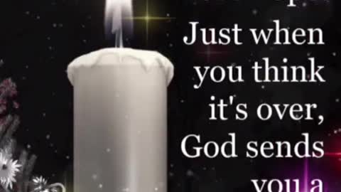 Never Lose Hope.