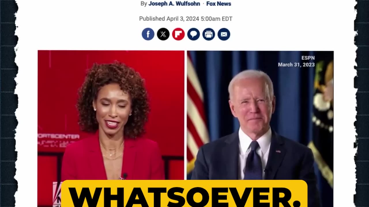 Biden interviews are scripted #Media #LyinBiden