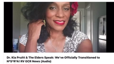 Dr Kerri Pruitt & The Elders Speak