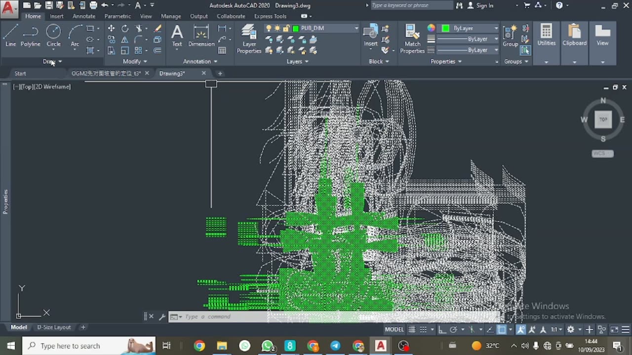 Coordinate and Scale DWG with Align command "AutoCAD .Mastering ALIGN Scale with coordinates