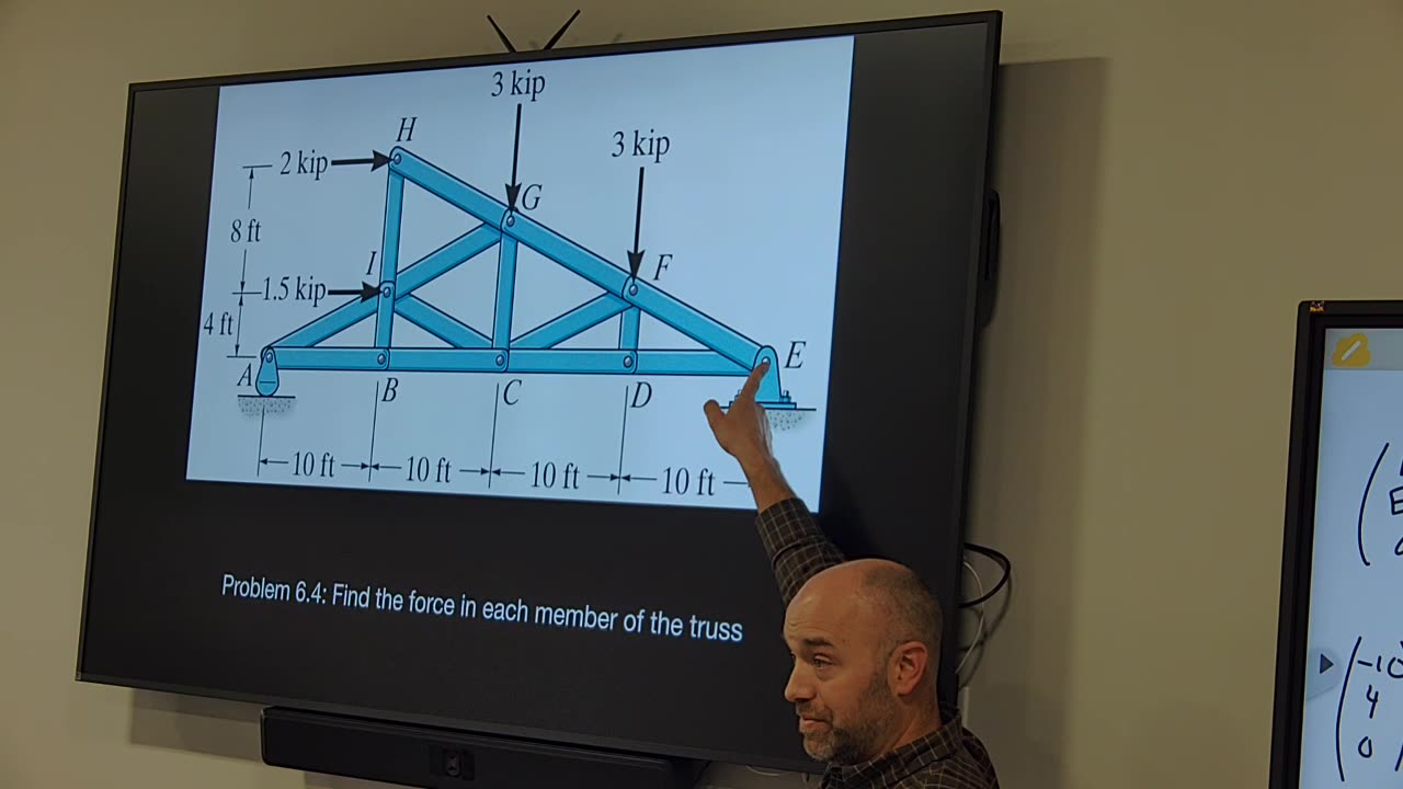 ENME 230 10.23.24 Internal forces within members of a truss