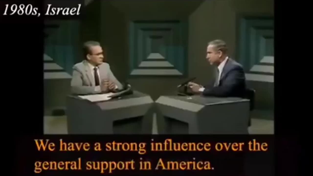 Netanyahu in 1980s "We own America".