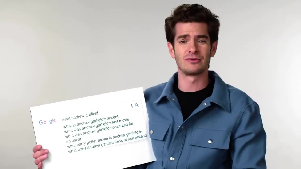 Andrew Garfield Answers the Web's Most Searched Questions | WIRED