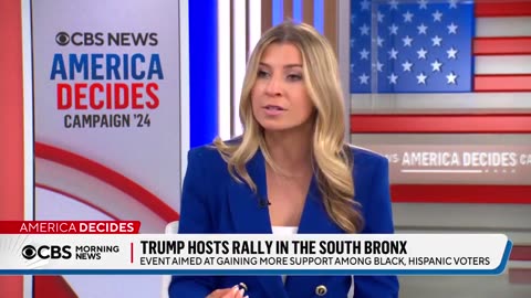 CBS Admits #Trump Rally In the #Bronx "Looked A Lot Like America"