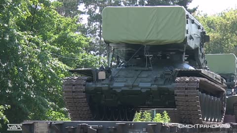 New TOS-1A missile launchers shipped at OmskTransMash.