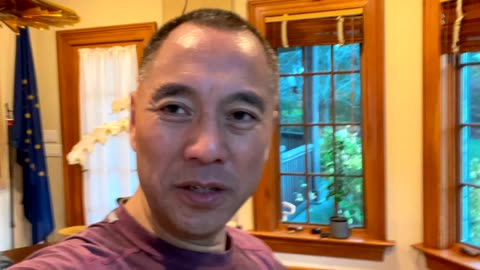 20211110文贵先生GETTR：尊敬的战友们好……你们健身了吗？战友们有钱了是不是就不应该健身了呢？