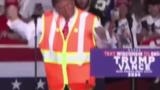 Trump Goes VIRAL While Dancing In His Garbage Uniform