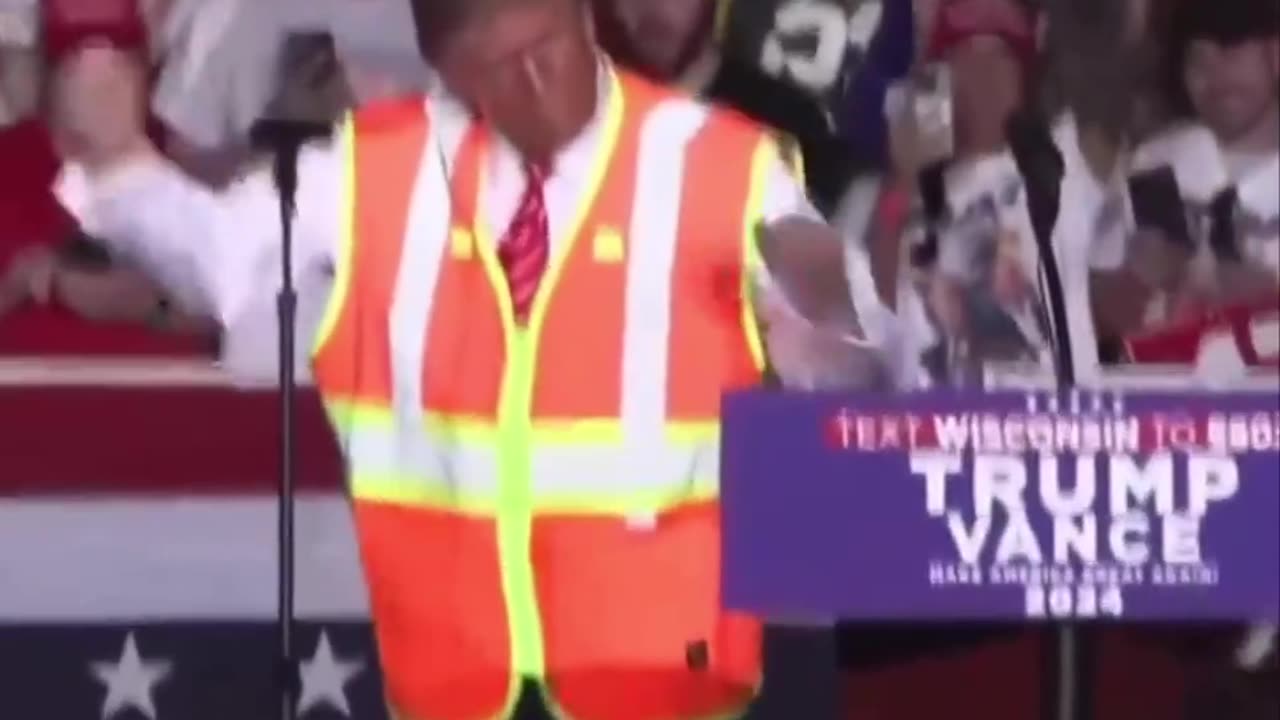 Trump Goes VIRAL While Dancing In His Garbage Uniform