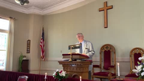 Sunday Sermon Cushman Union Church 10/30/2022