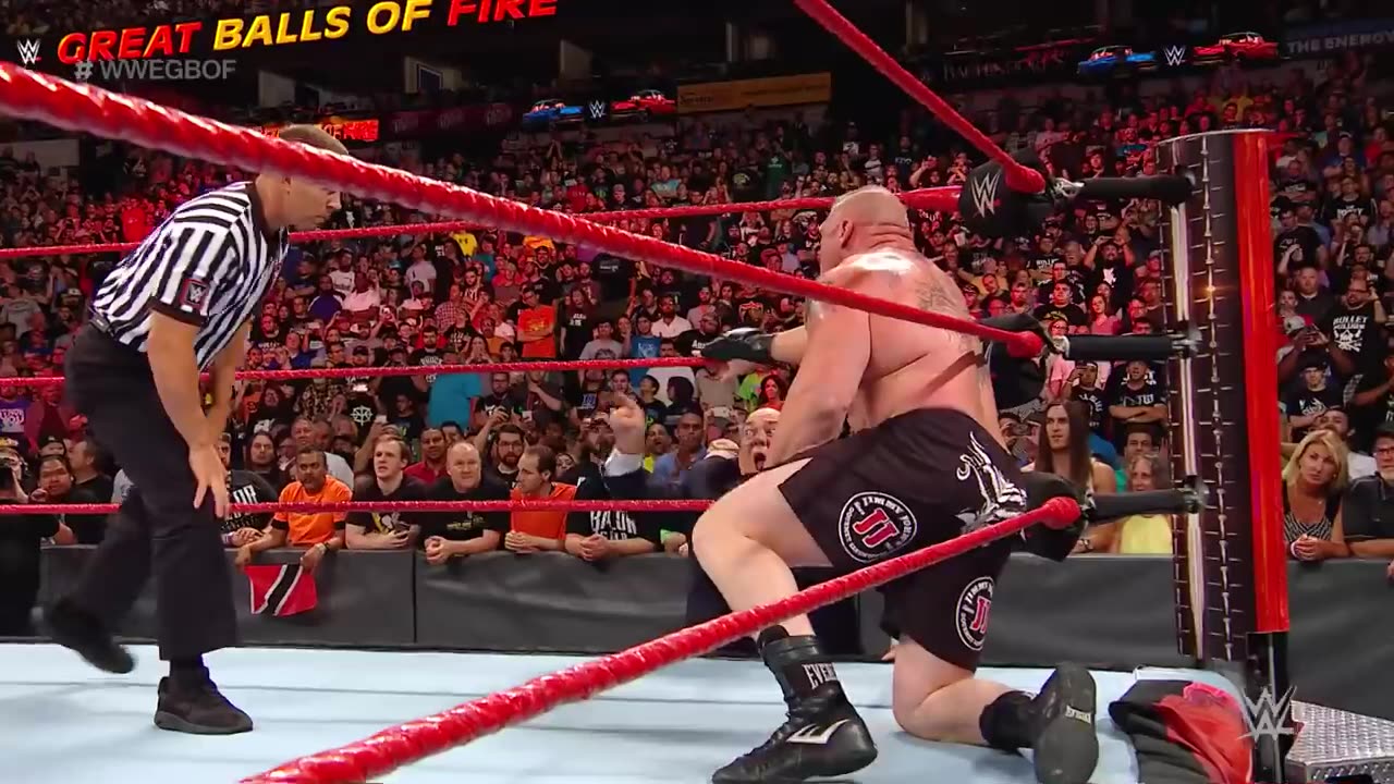 BROCK LESNAR VS SAMAO JOE Best in wwe history