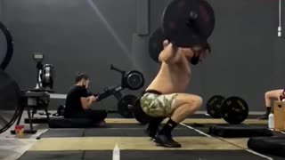 Weightlifter's Big Oof