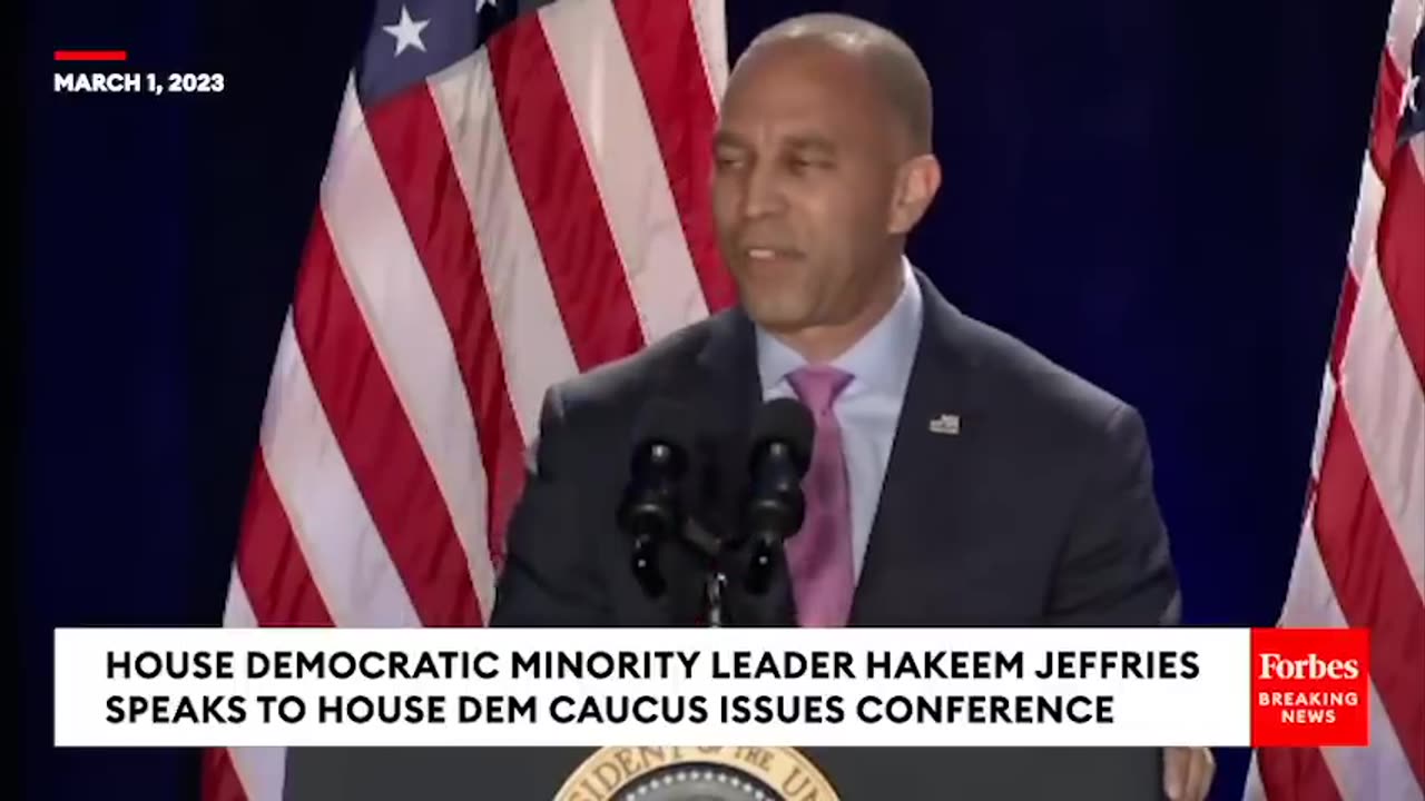 Hakeem Jeffries- Biden 'Turned Things Around' In The US