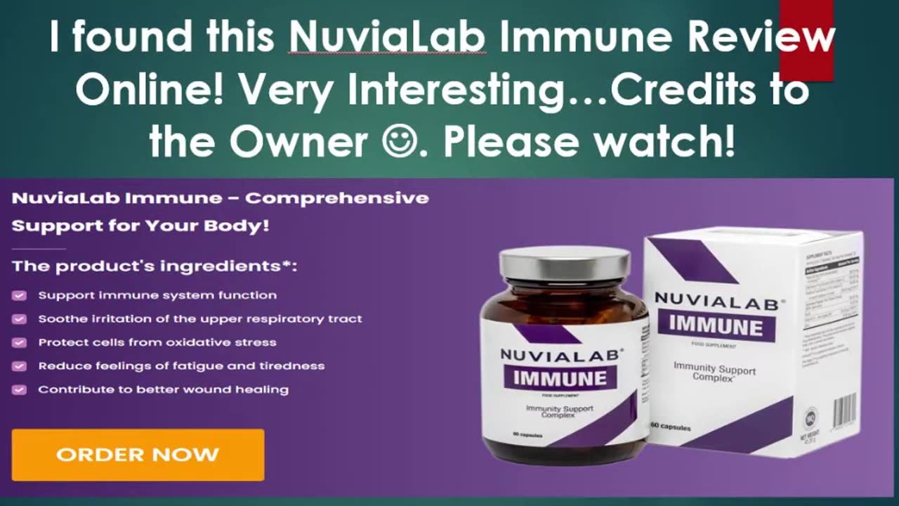 What is NuviaLab Immune?