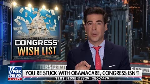 Jesse Watters While you have a budget, Congress doesn’t