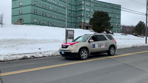 Freedom For Nova Scotia Slow Roll Convoy