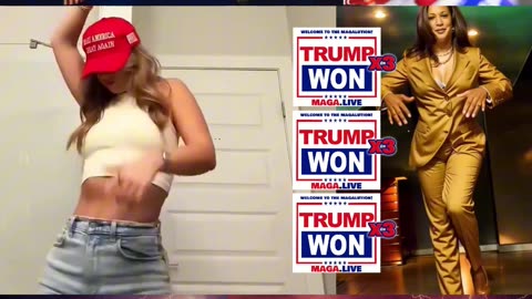 Pt.9 Trump's Party Train Dance Celebration "Trump Won" MAGA Dance Compilation