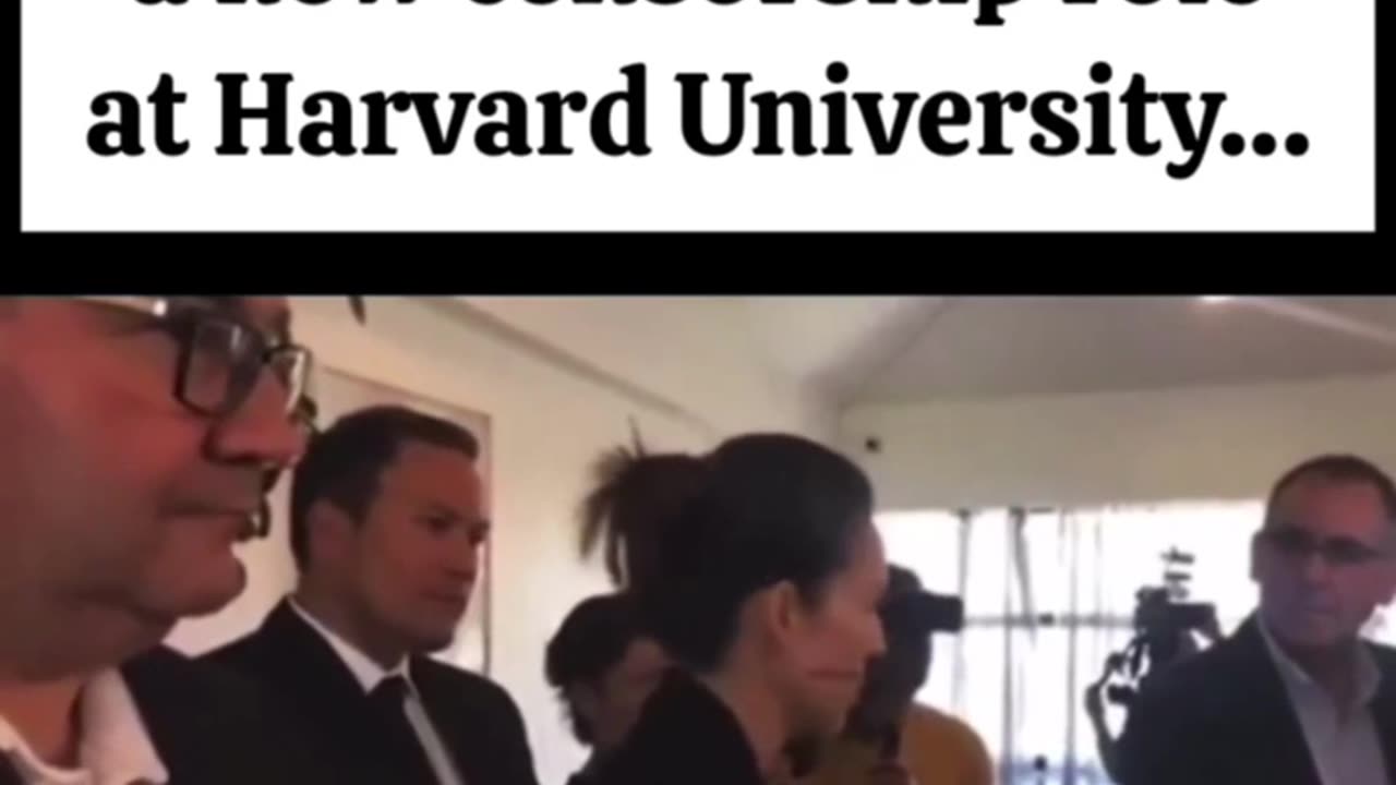 Ardern Censorship advisor at Harvard