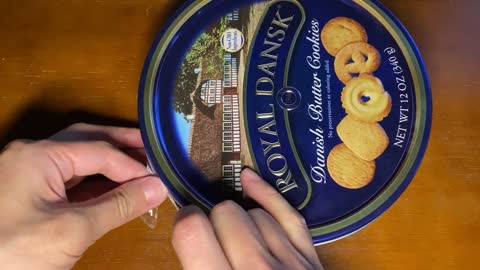 Royal Dansk Danish Cookie Selection - 12 Ounce - Silent Unboxing