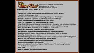 Tuesday, April 25, 2023 News Blast. #Enoch #NewsBlastReading #NBR