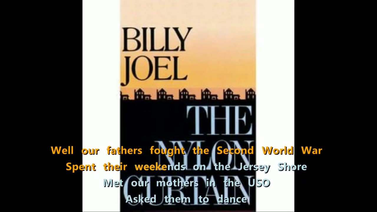 Billy Joel - Allentown [getting up for karaoke today]