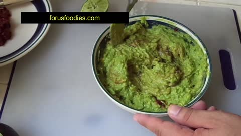 Chipotle Peppers in Adobe Sauce Guacamole