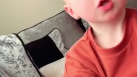 Sweet little boy sticks up for all the farmers