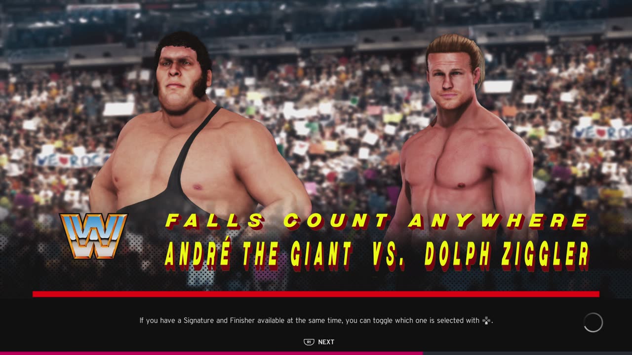 MATCH 246 ANDRE THE GIANT VS DOLPH ZIGGLER WITH COMMENTARY