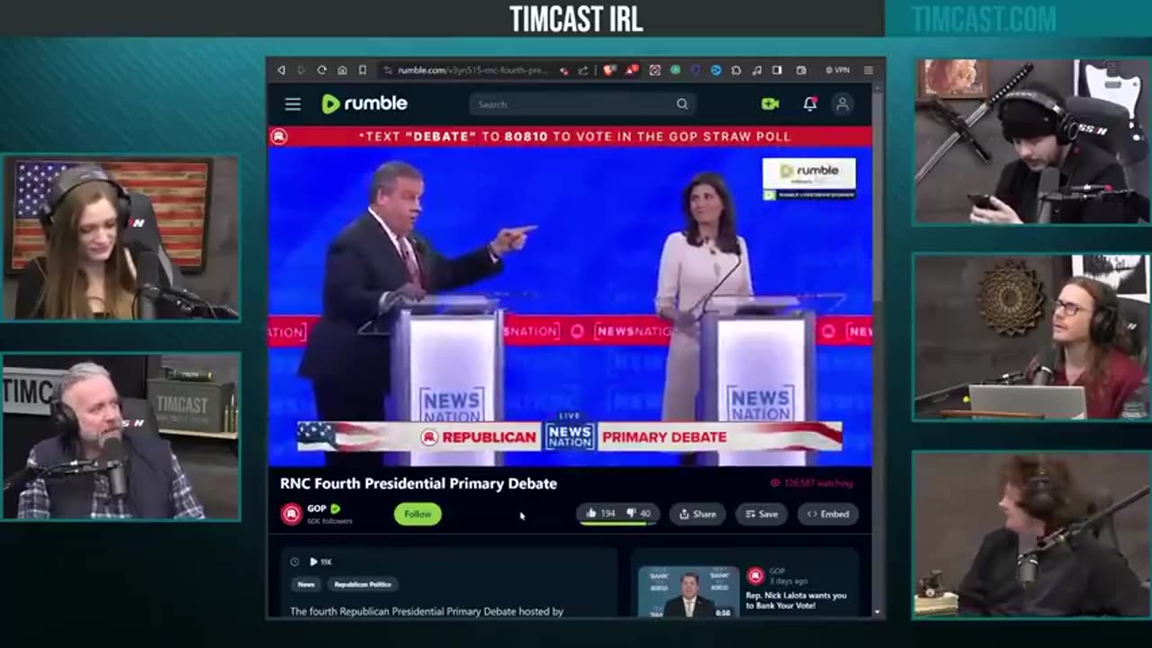 RON DESANTIS & VIVEK RAMASWAMY SHUT DOWN NIKKI HALEY DURING GOP DEBATE