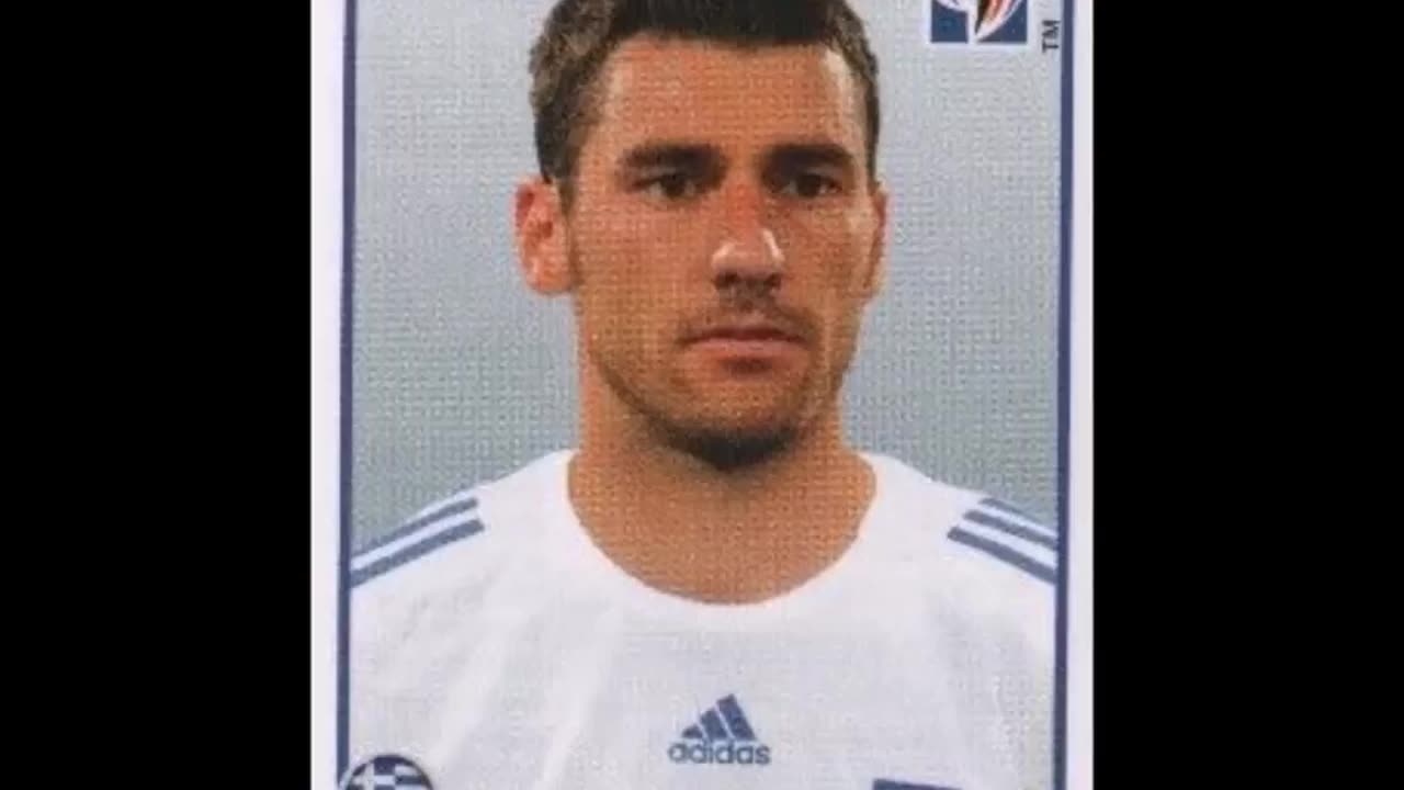 PANINI STICKERS GREECE TEAM WORLD CUP 2010