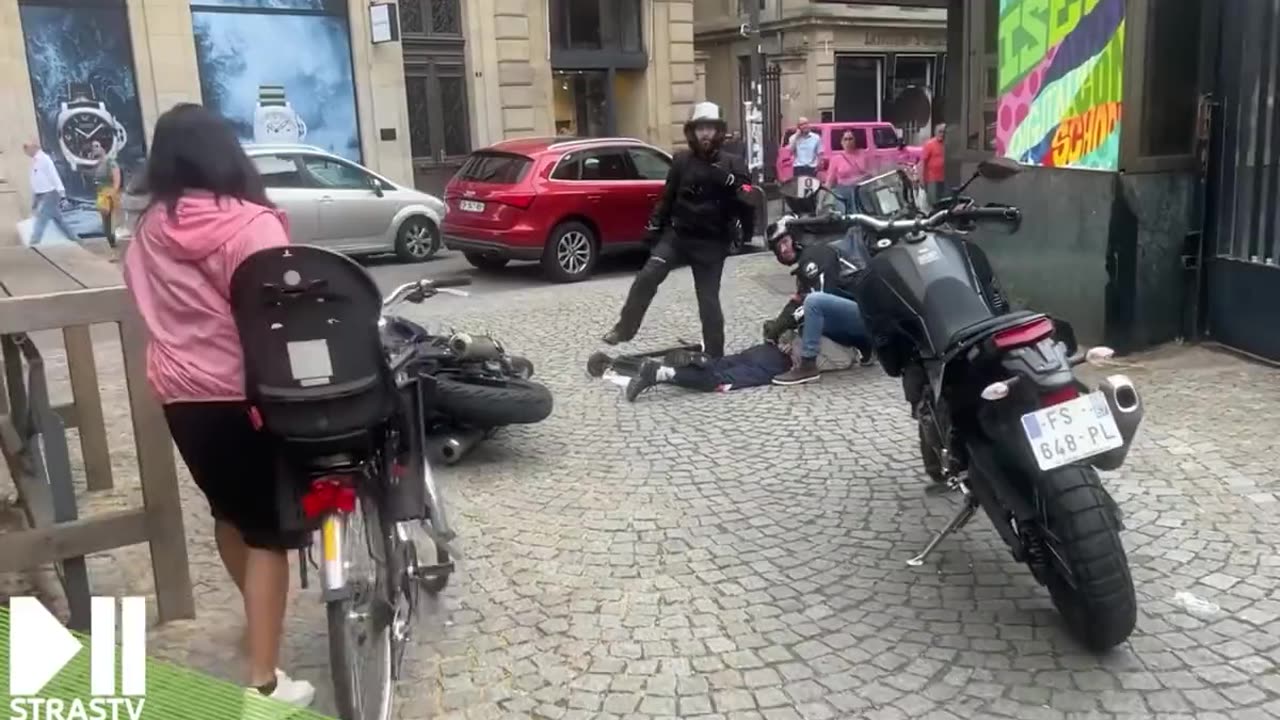 French Police Bum Rush Looters And Rioters During The 2023 Riots In France