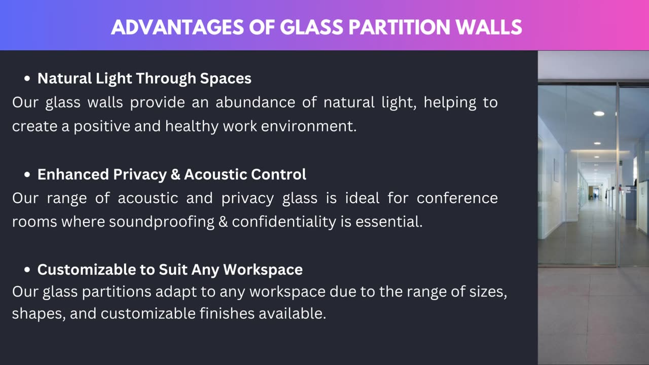 Elevate Your Interiors with Stunning Glass Partition Walls