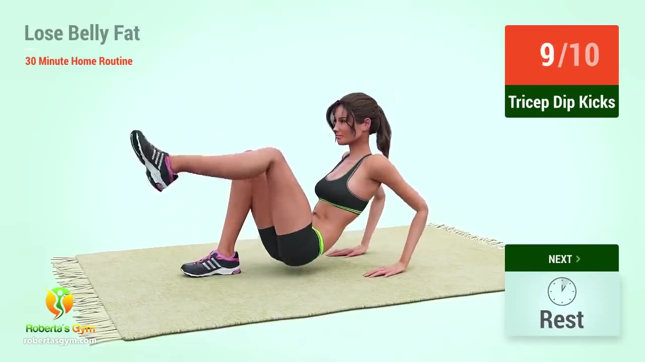 30 Minute Exercise Routine To Lose Belly Fat