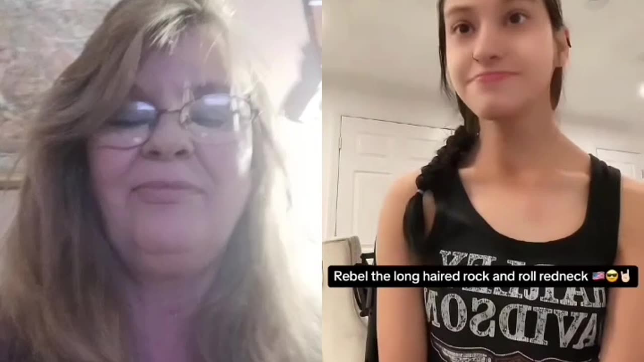 Just the Redneck girls enjoying some music