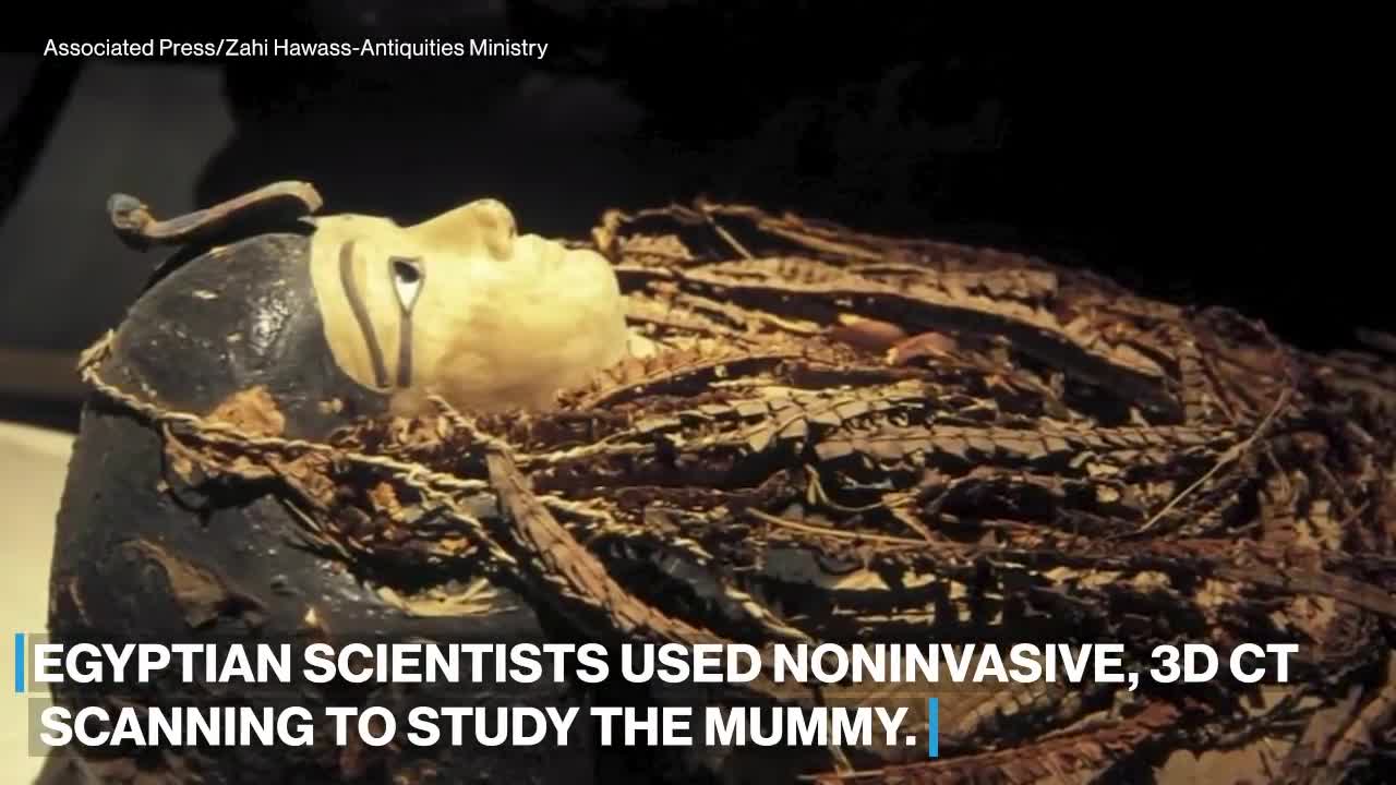 Egypt digitally 'unwraps' mummy of King Amenhotep l ABC News