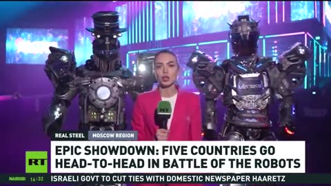 21st century battle ~ International Robot Battle kicks off in Moscow region..