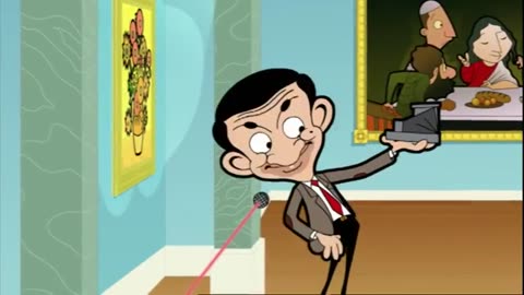 Mr bean cartoon