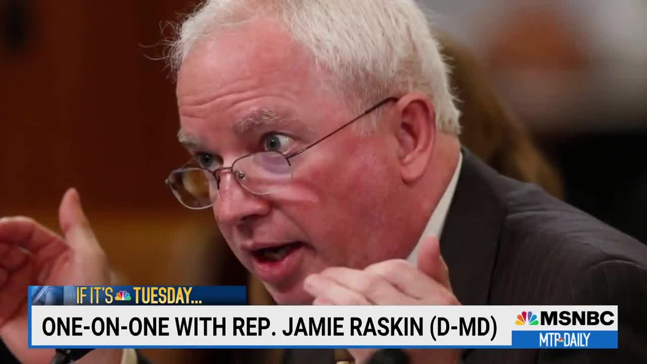 Rep. Raskin_ 'Very Curious' About Long Gaps In Trump's Jan. 6 Call Log