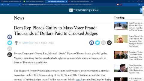 Democrat Rep. plead guilty to voter fraud