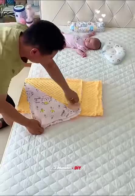 Handmade crafts to keep your newborn safe in bed! 👶