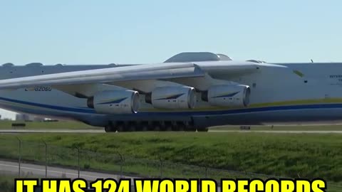 Largest aircraft in the world taxy and take-off #antonov225 #antonov #antonov225mriya