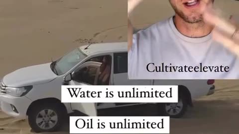 Water and Oil are natural and unlimited