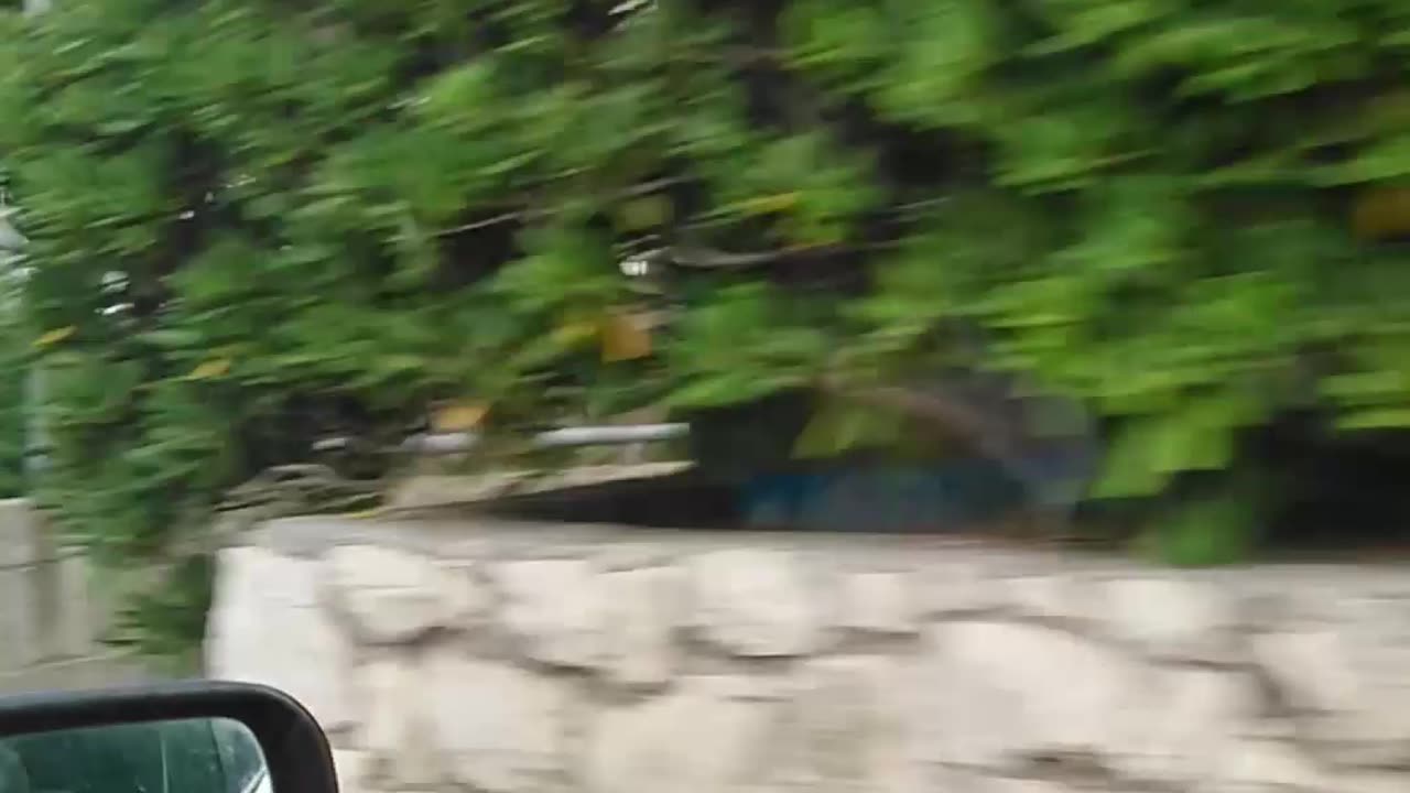 Driving in Krk Island Croatia with a BMW 520i Touring engine M52TU