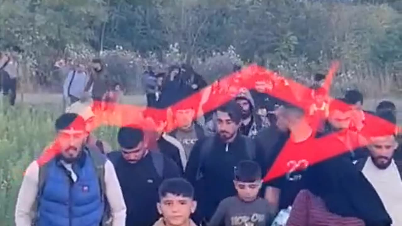 Do these look like vulnerable women and children, fleeing from war torn countries?