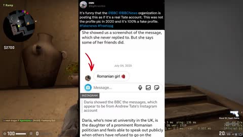 Media Uses FAKE Andrew Tate Account For ''Evidence''