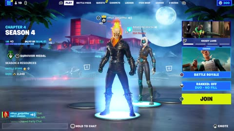 Fortnite playing with my viewer!!