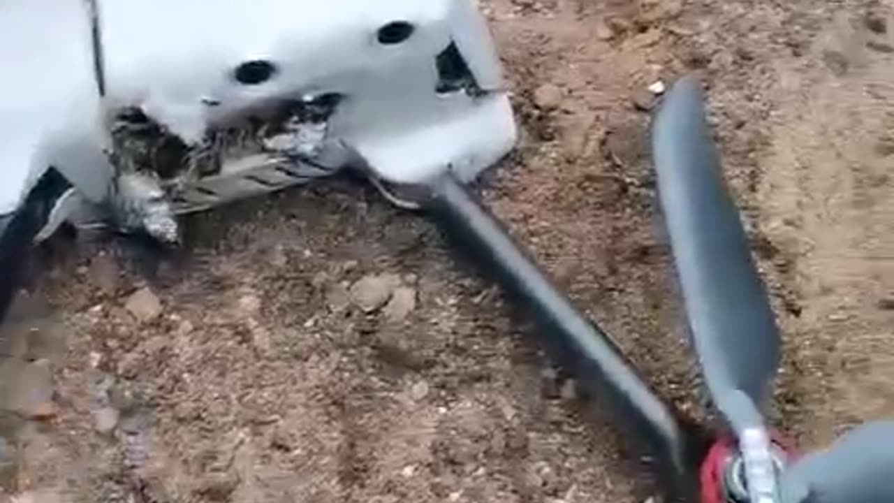 A fighter from the 63rd brigade shot down an enemy drone using small arms.