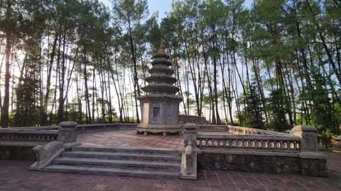 Thien Mu Pagoda in Hue, Vietnam 2024