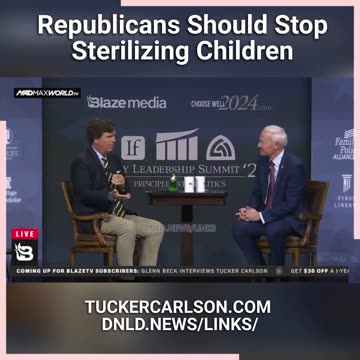 Tucker Carlson: Transgender Affirming Care Destroys Children (& Send Them To Hell Deuteronomy 22:5 & 23:1) - 7/14/23